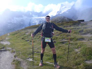Am Gipfel des Grand Col Ferret